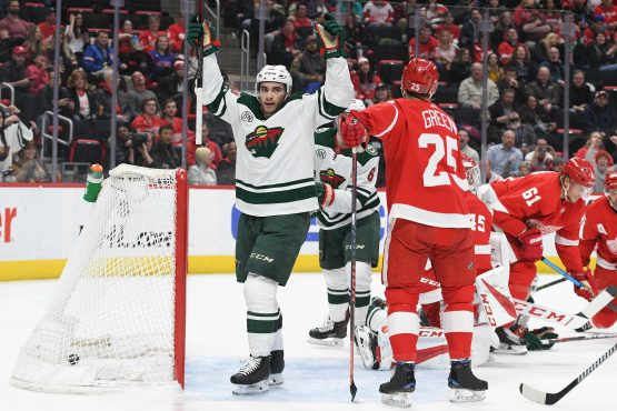NHL: Minnesota Wild at Detroit Red Wings
