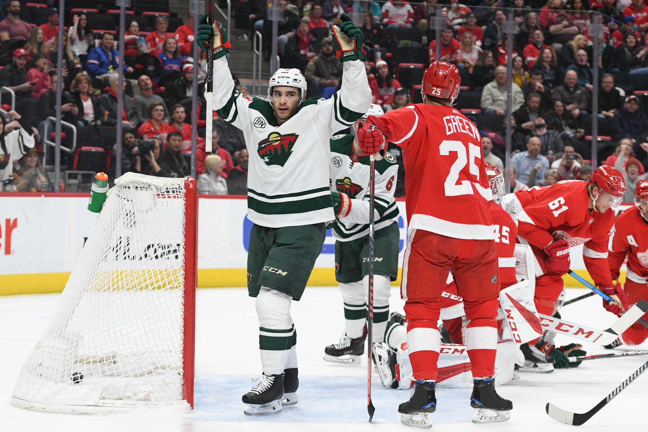 NHL: Minnesota Wild at Detroit Red Wings