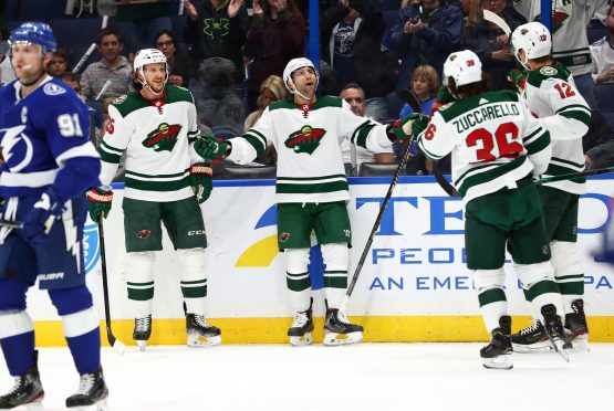 NHL: Minnesota Wild at Tampa Bay Lightning