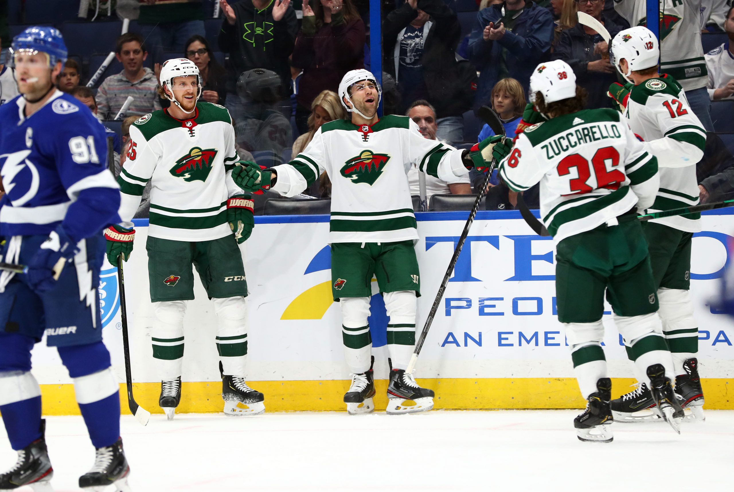 NHL: Minnesota Wild at Tampa Bay Lightning