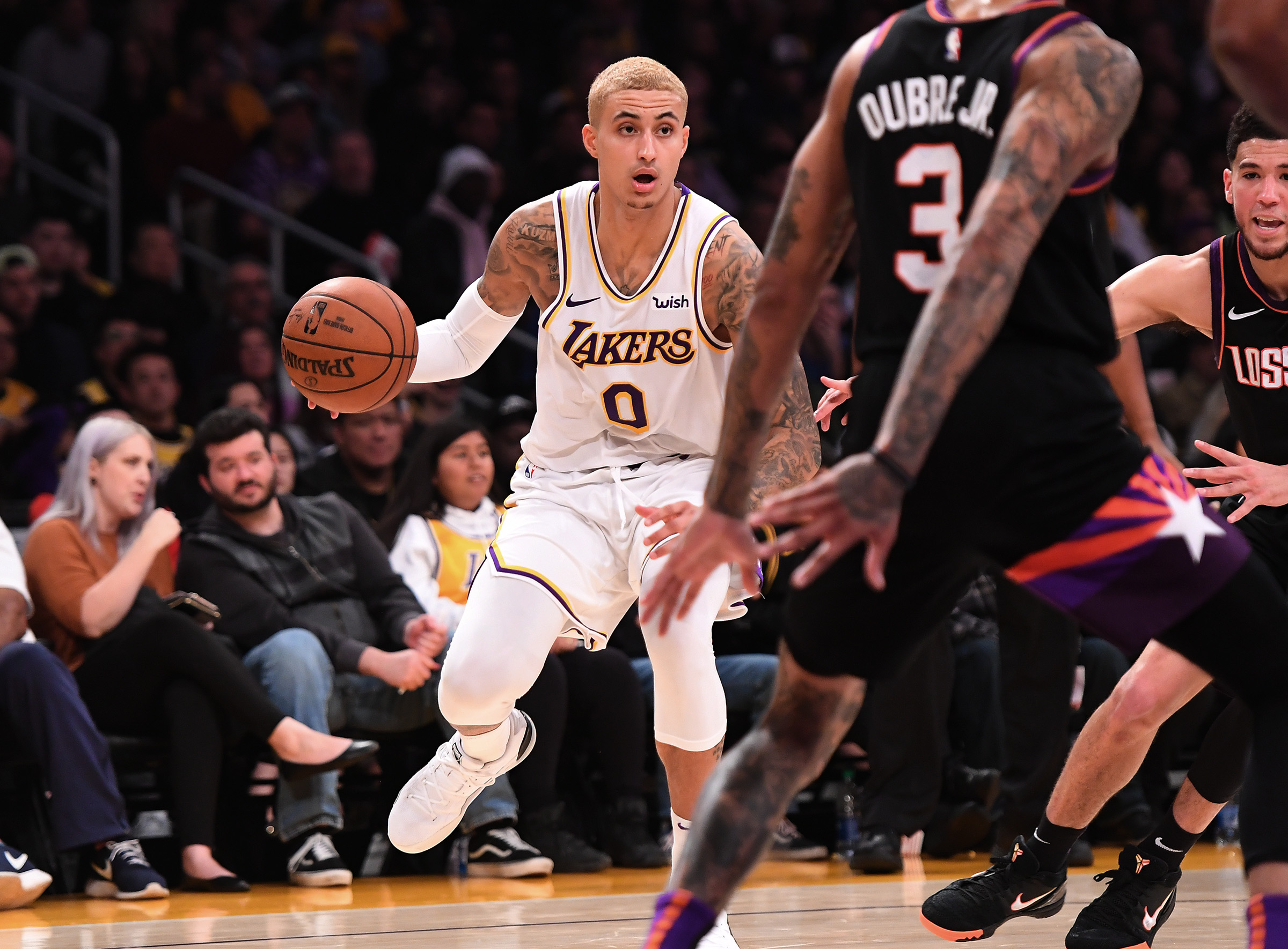 NBA: Phoenix Suns at Los Angeles Lakers