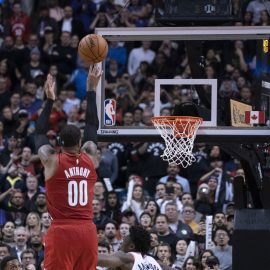 NBA: Portland Trail Blazers at Toronto Raptors