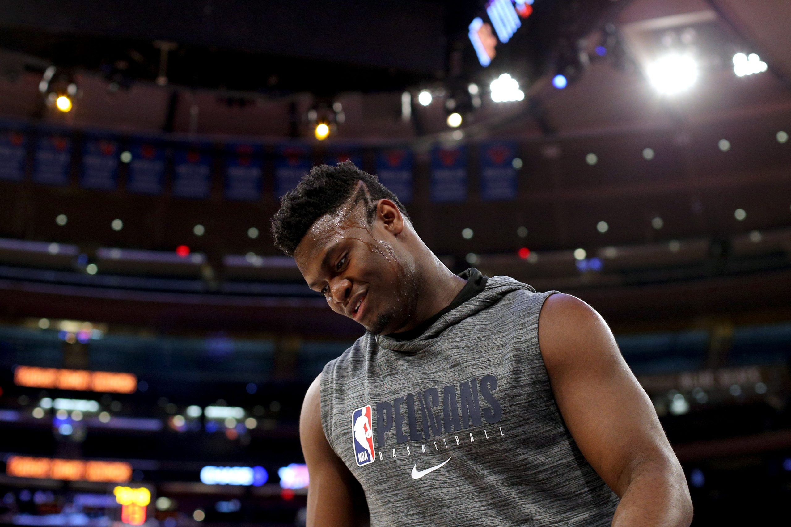 NBA: New Orleans Pelicans at New York Knicks