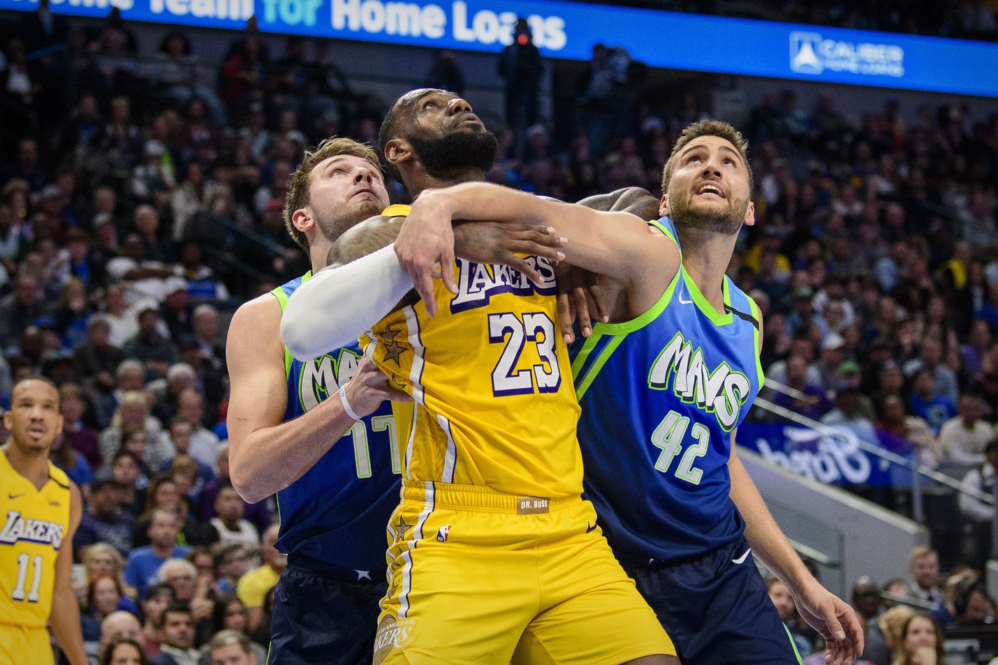 maxi kleber luka doncic lebron james