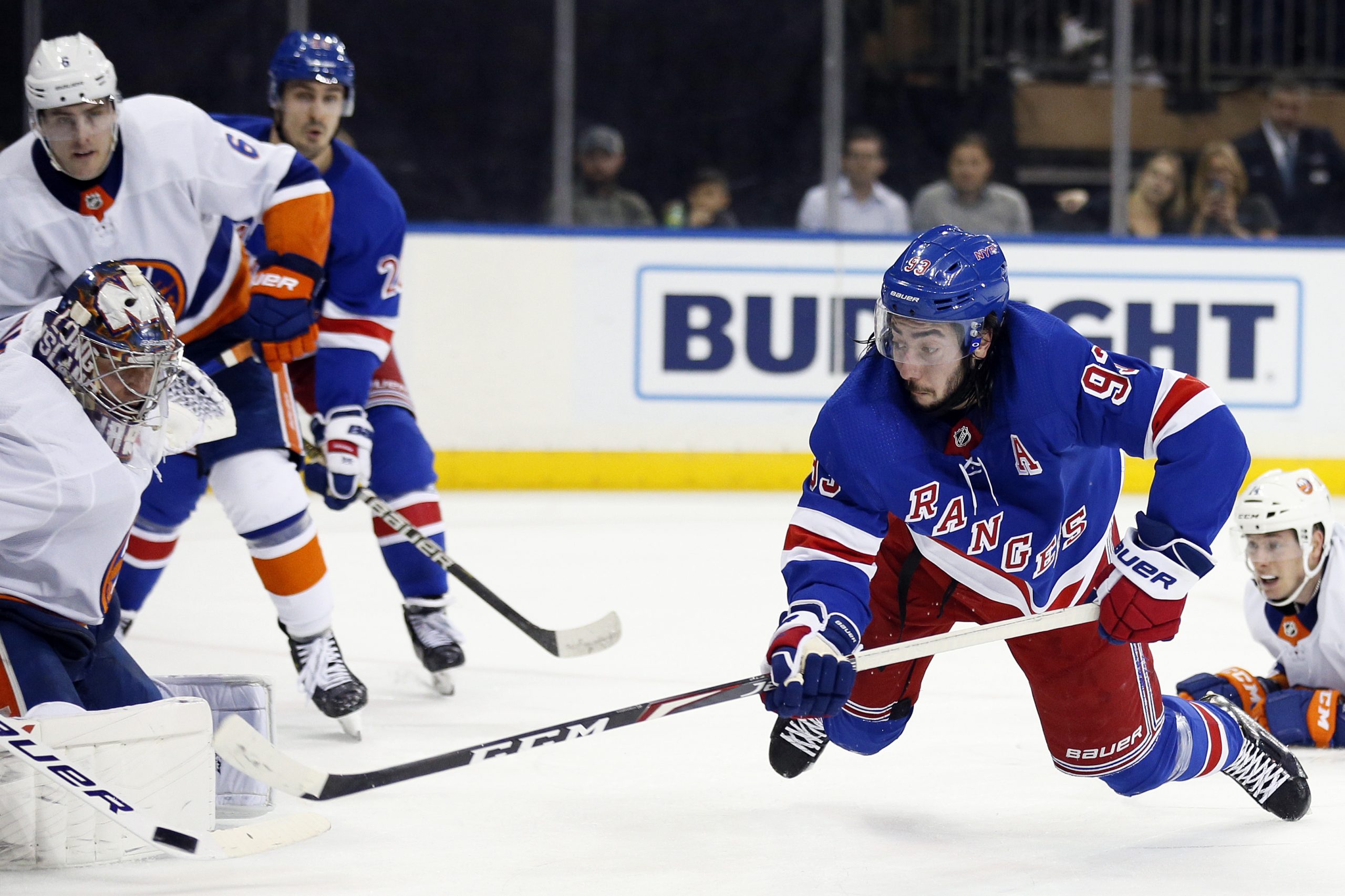 NHL: New York Islanders at New York Rangers
