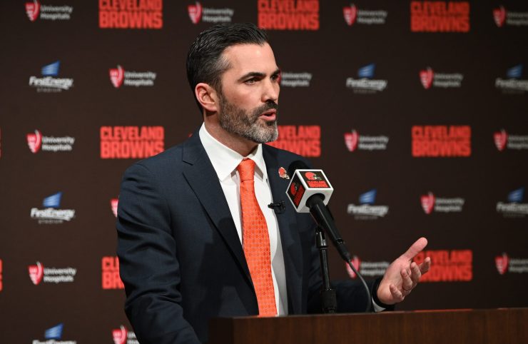 NFL: Cleveland Browns-Head Coach Kevin Stefanski Press Conference