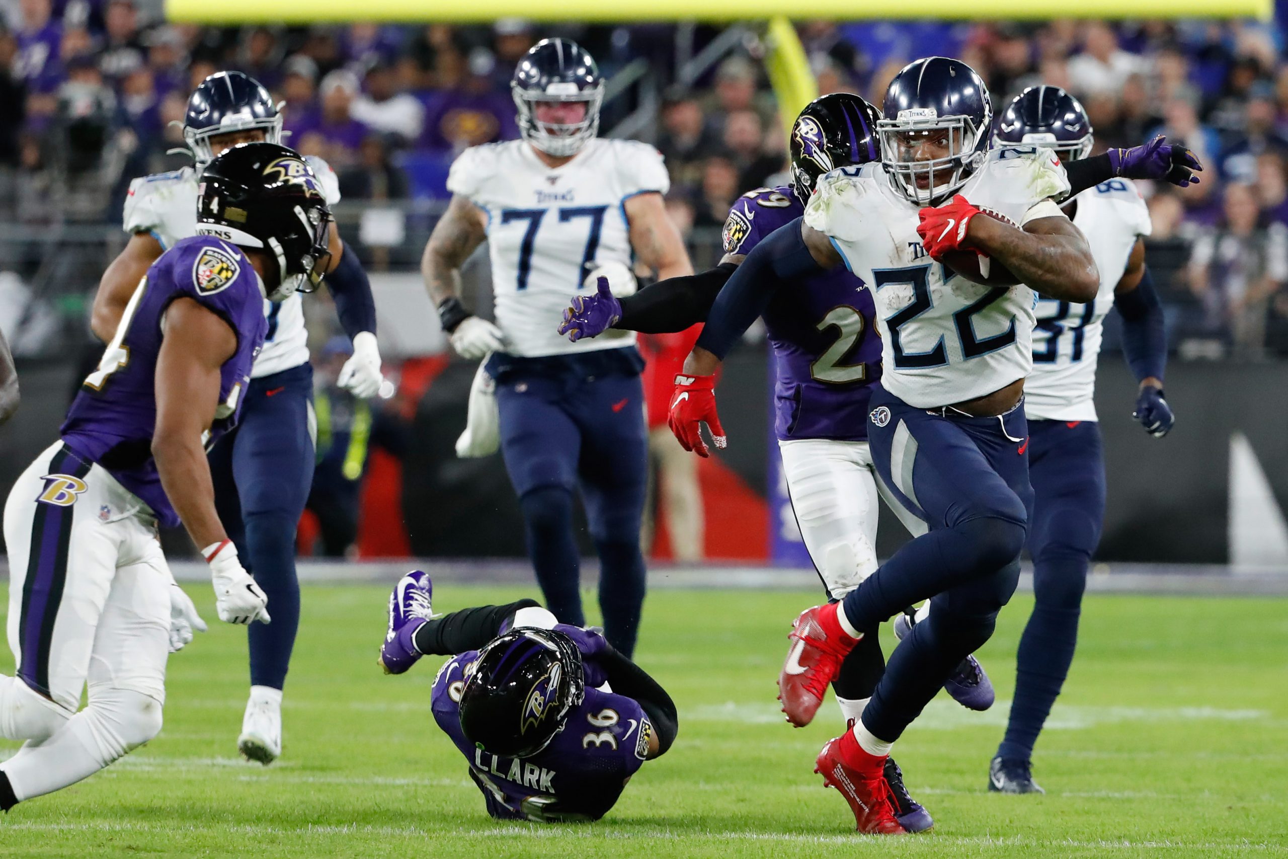 NFL: AFC Divisional Round-Tennessee Titans at Baltimore Ravens