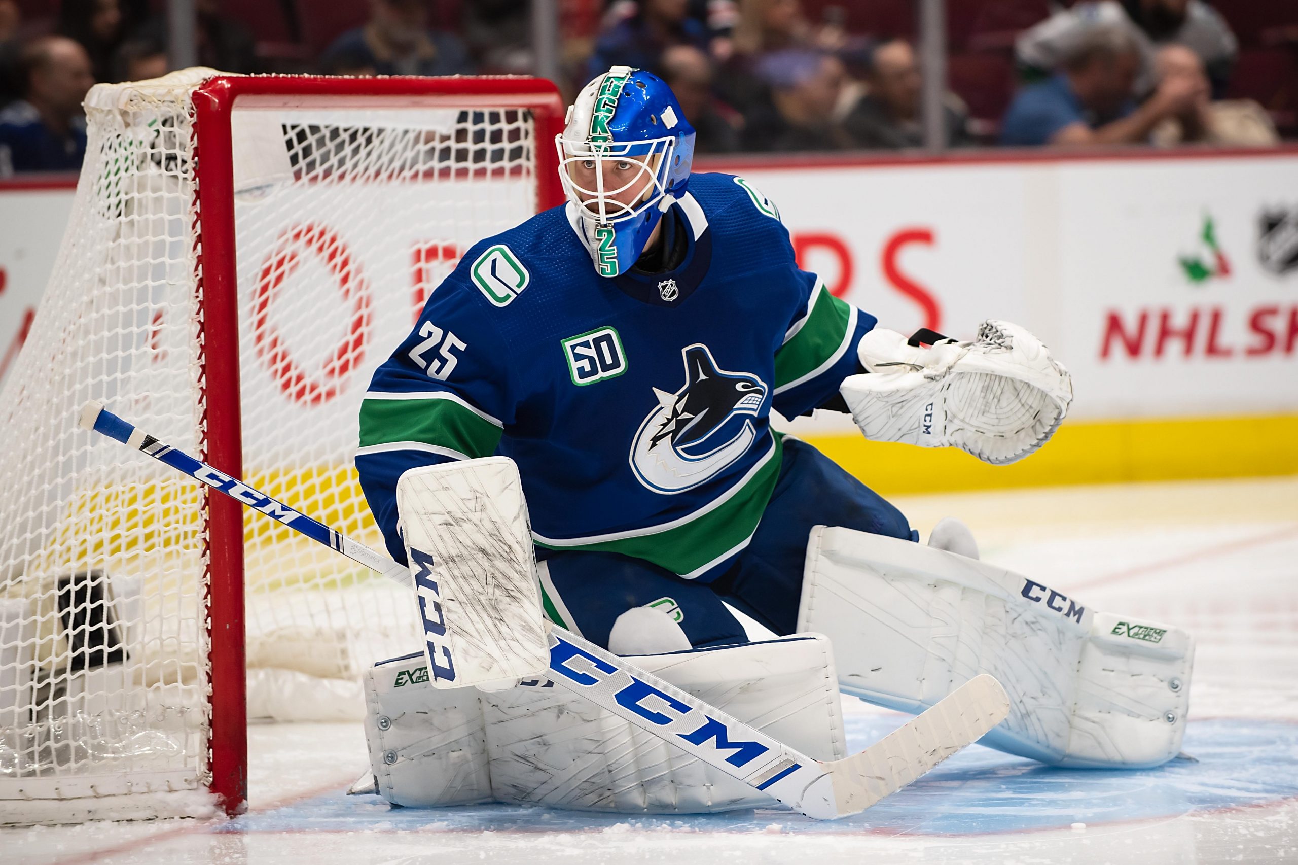 NHL: Edmonton Oilers at Vancouver Canucks