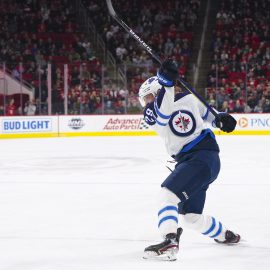 NHL: Winnipeg Jets at Carolina Hurricanes