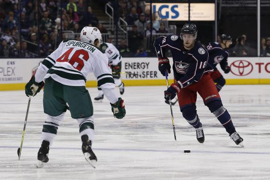 NHL: Minnesota Wild at Columbus Blue Jackets
