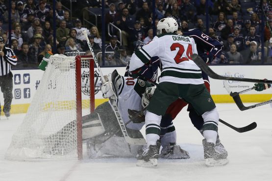 NHL: Minnesota Wild at Columbus Blue Jackets