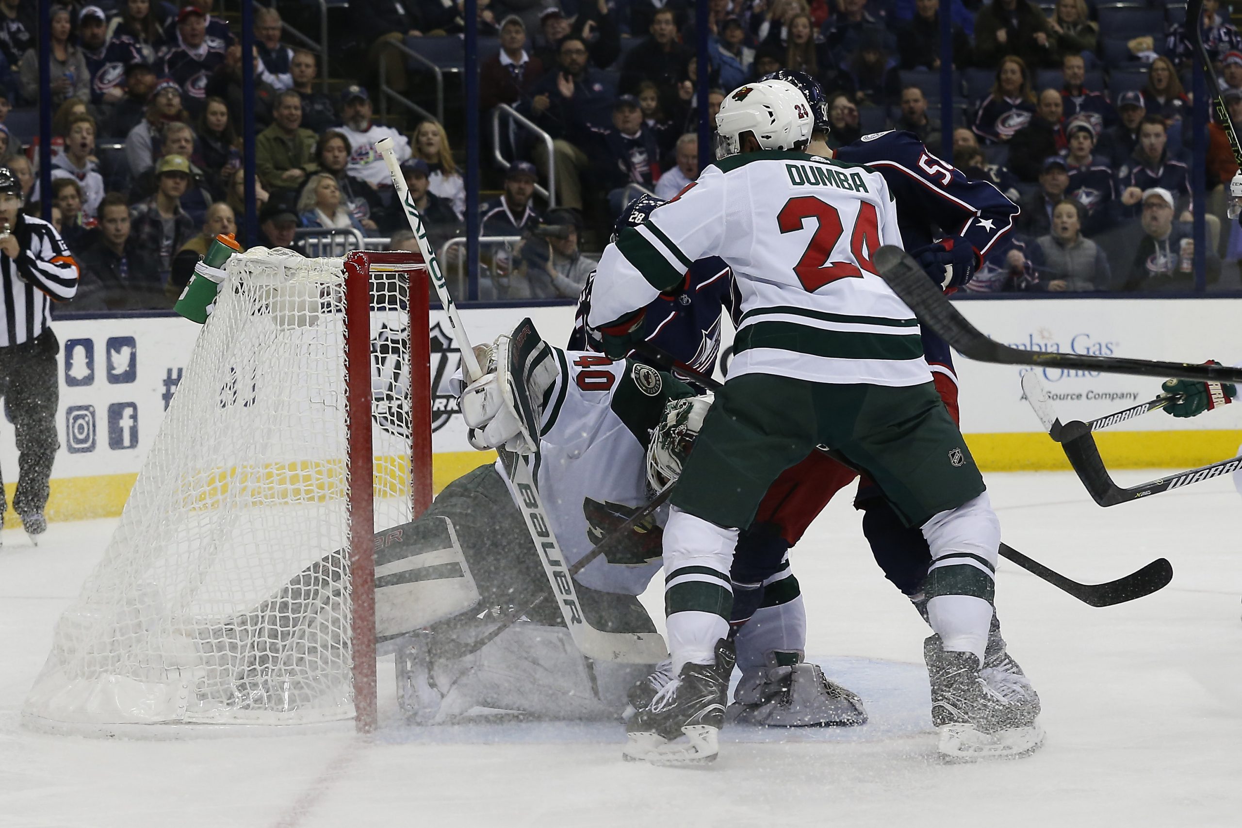 NHL: Minnesota Wild at Columbus Blue Jackets