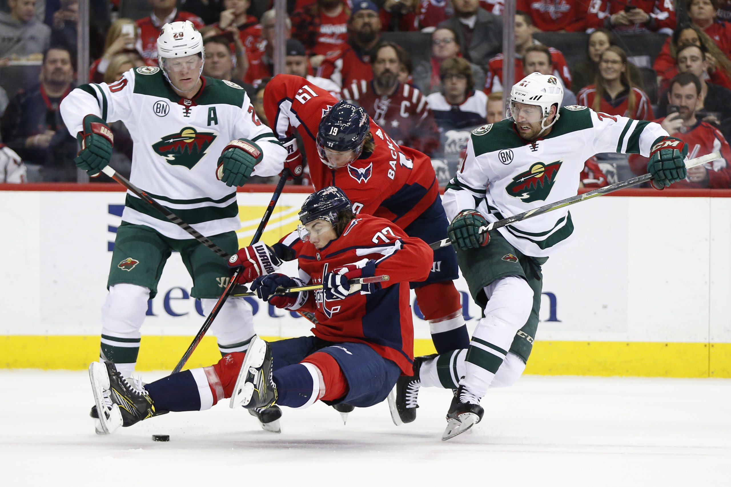 NHL: Minnesota Wild at Washington Capitals