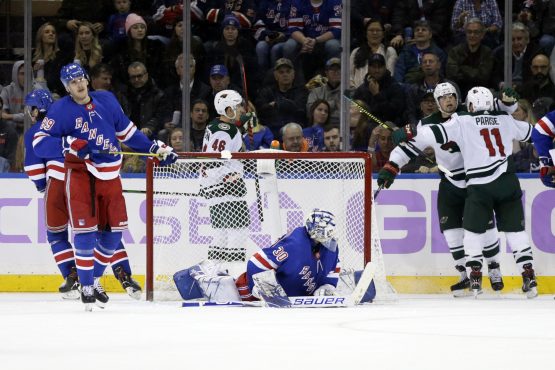 NHL: Minnesota Wild at New York Rangers
