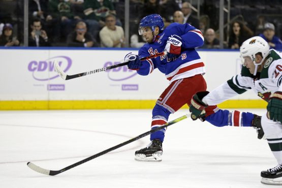 NHL: Minnesota Wild at New York Rangers