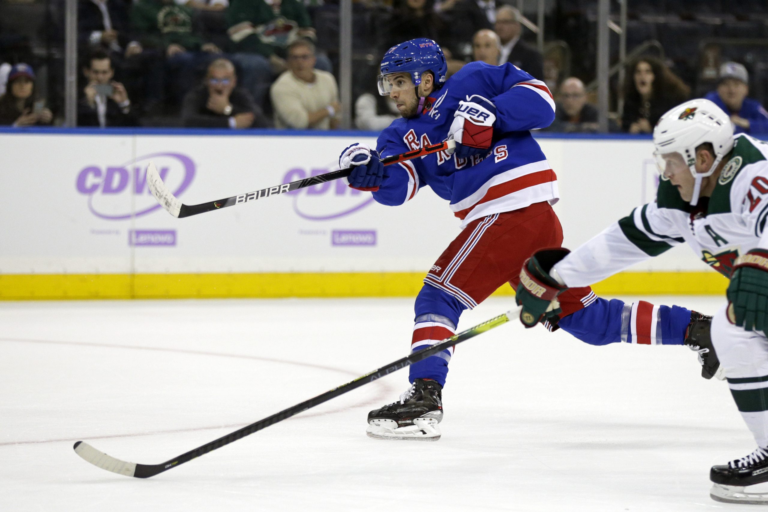 NHL: Minnesota Wild at New York Rangers