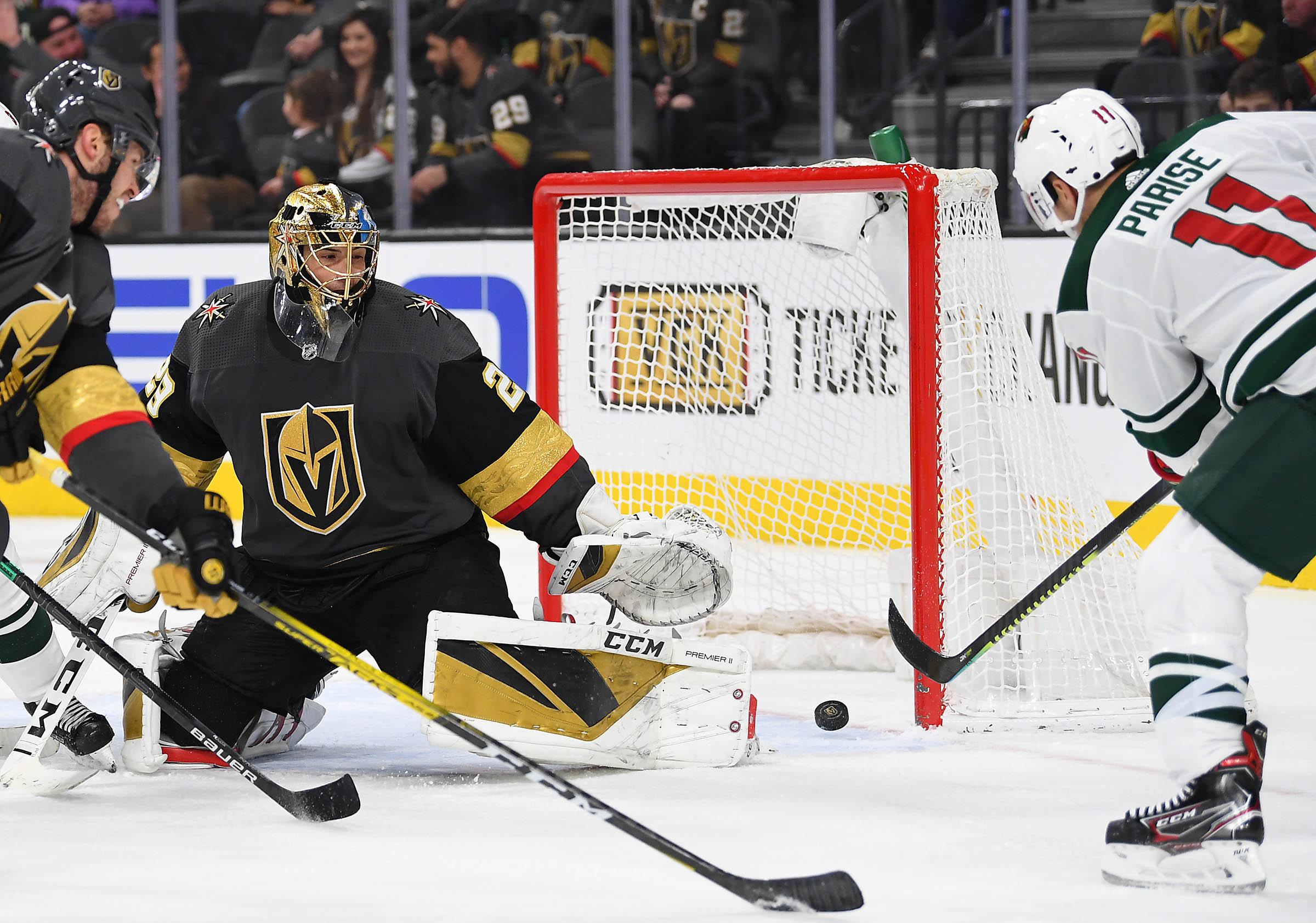 NHL: Minnesota Wild at Vegas Golden Knights
