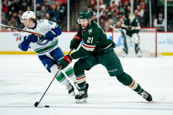 NHL: Vancouver Canucks at Minnesota Wild