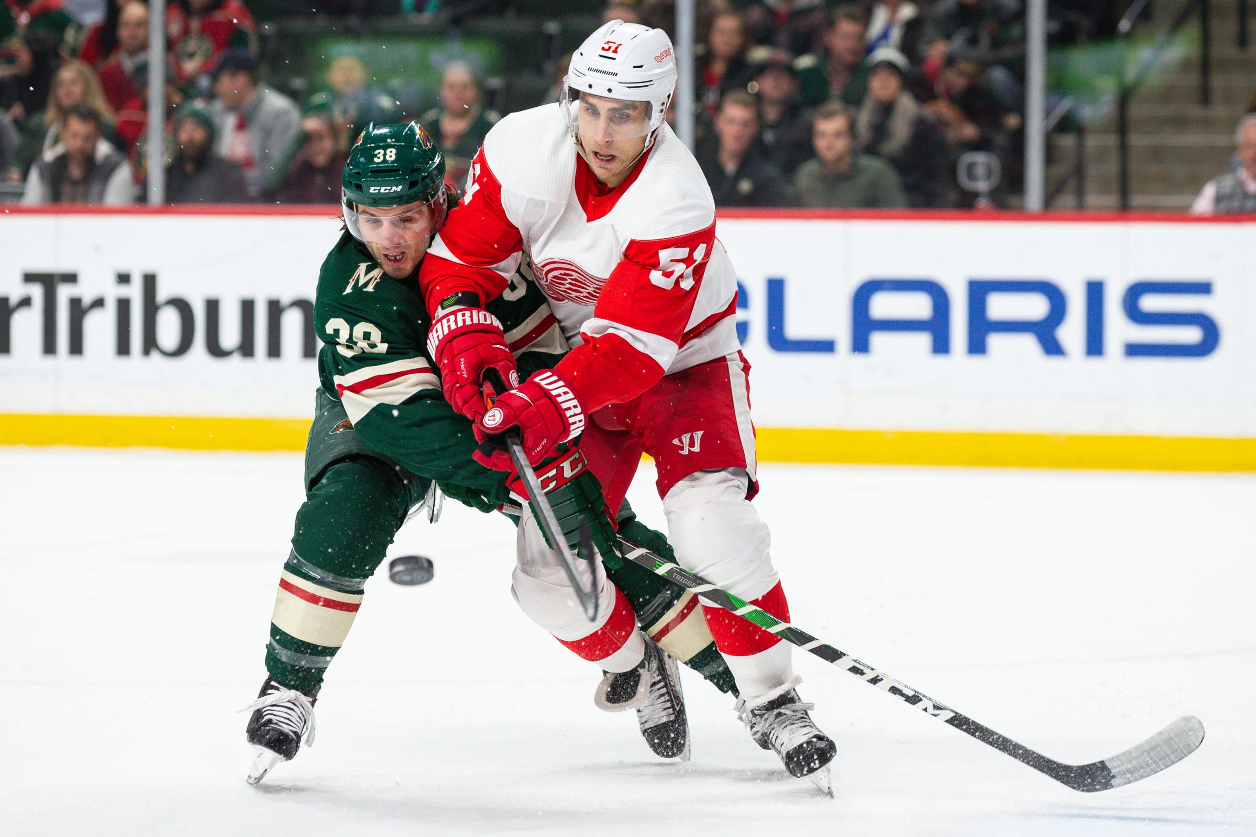 NHL: Detroit Red Wings at Minnesota Wild