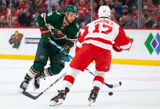 NHL: Detroit Red Wings at Minnesota Wild