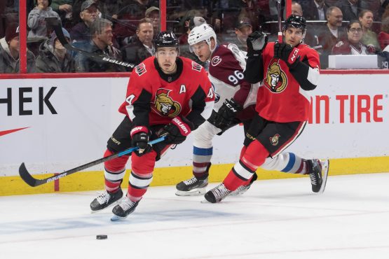 NHL: Colorado Avalanche at Ottawa Senators
