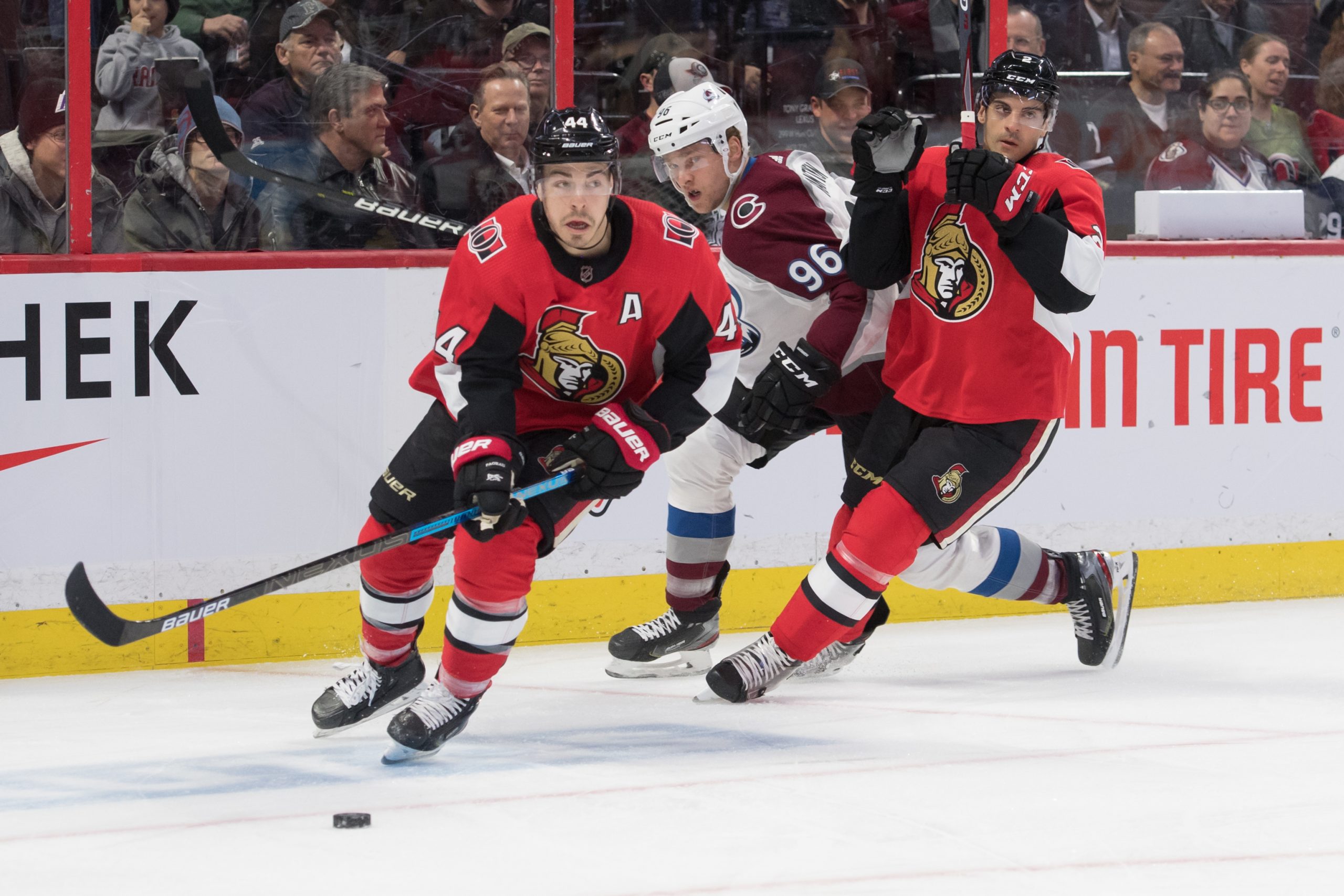 NHL: Colorado Avalanche at Ottawa Senators