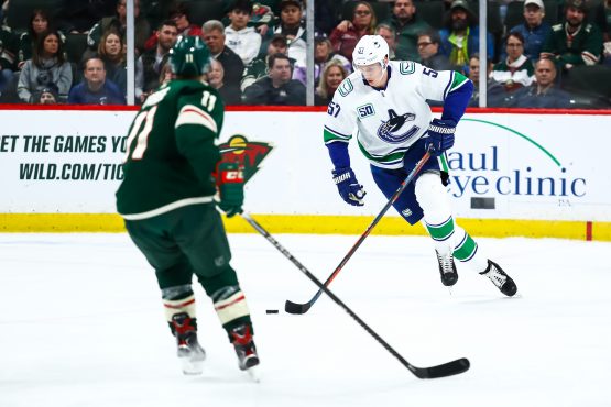 NHL: Vancouver Canucks at Minnesota Wild
