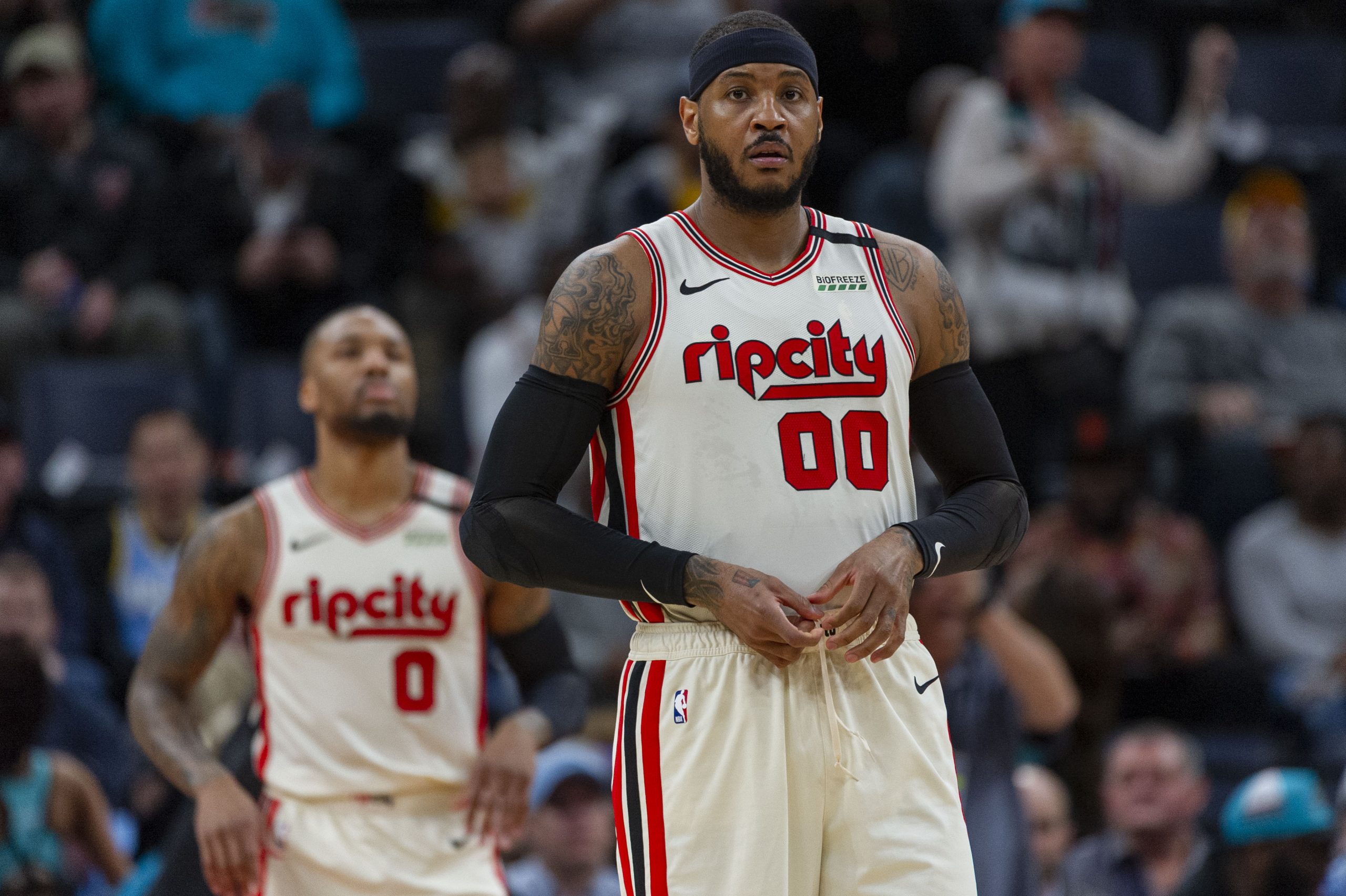 NBA: Portland Trail Blazers at Memphis Grizzlies