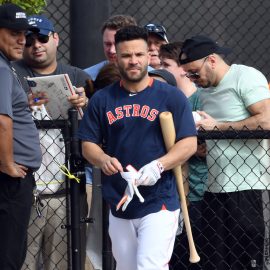 MLB: Houston Astros-Workouts