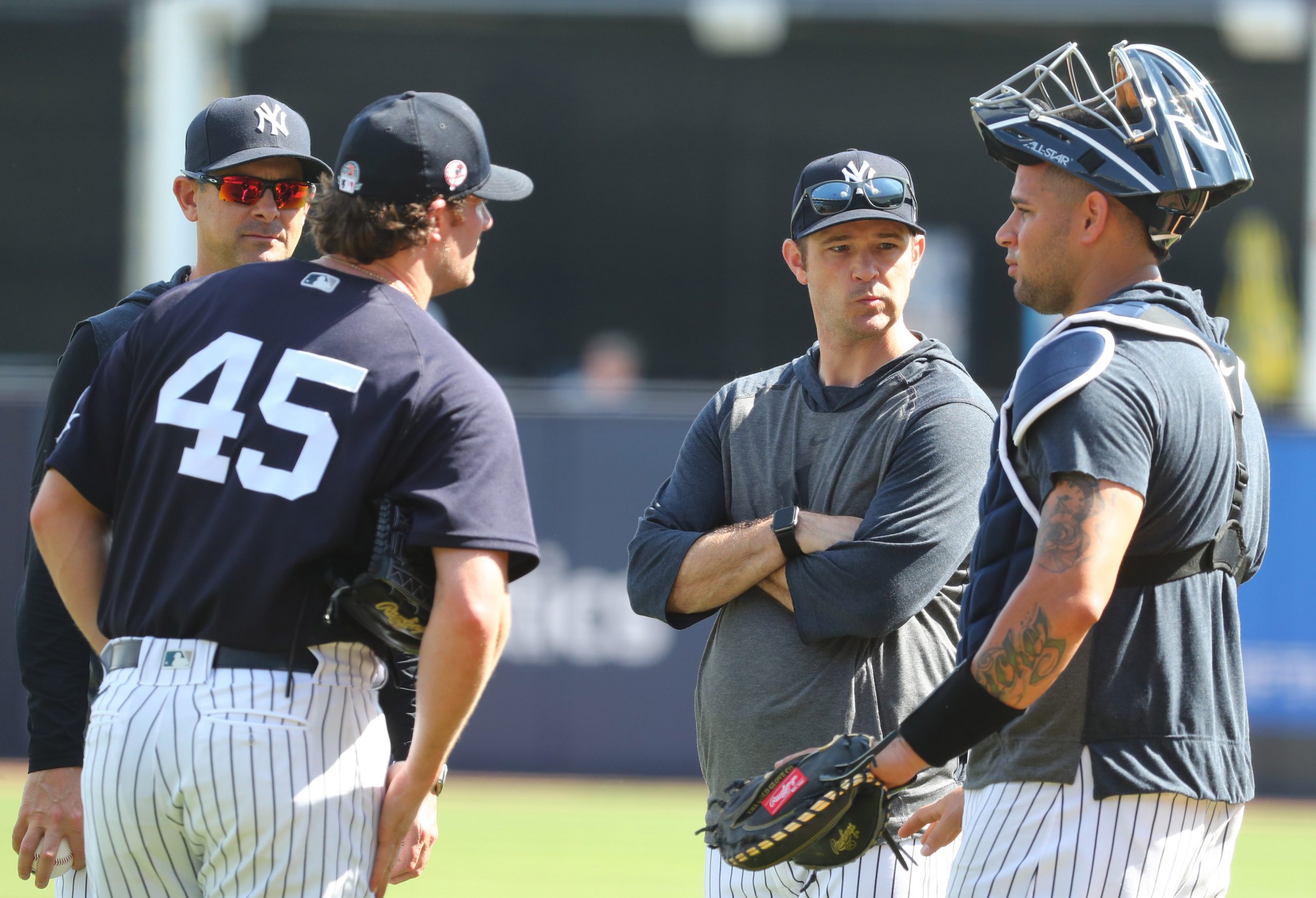 MLB: New York Yankees-Workouts
