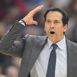 NBA: Miami Heat at Cleveland Cavaliers