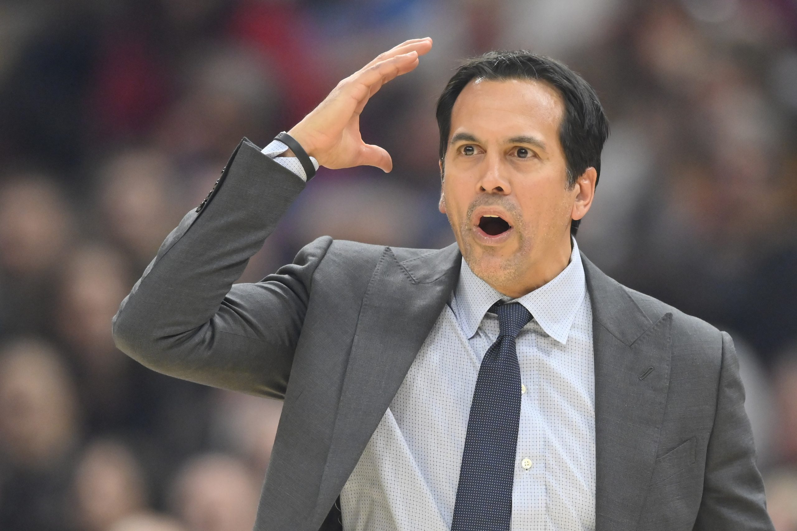 NBA: Miami Heat at Cleveland Cavaliers