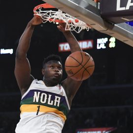 NBA: New Orleans Pelicans at Los Angeles Lakers