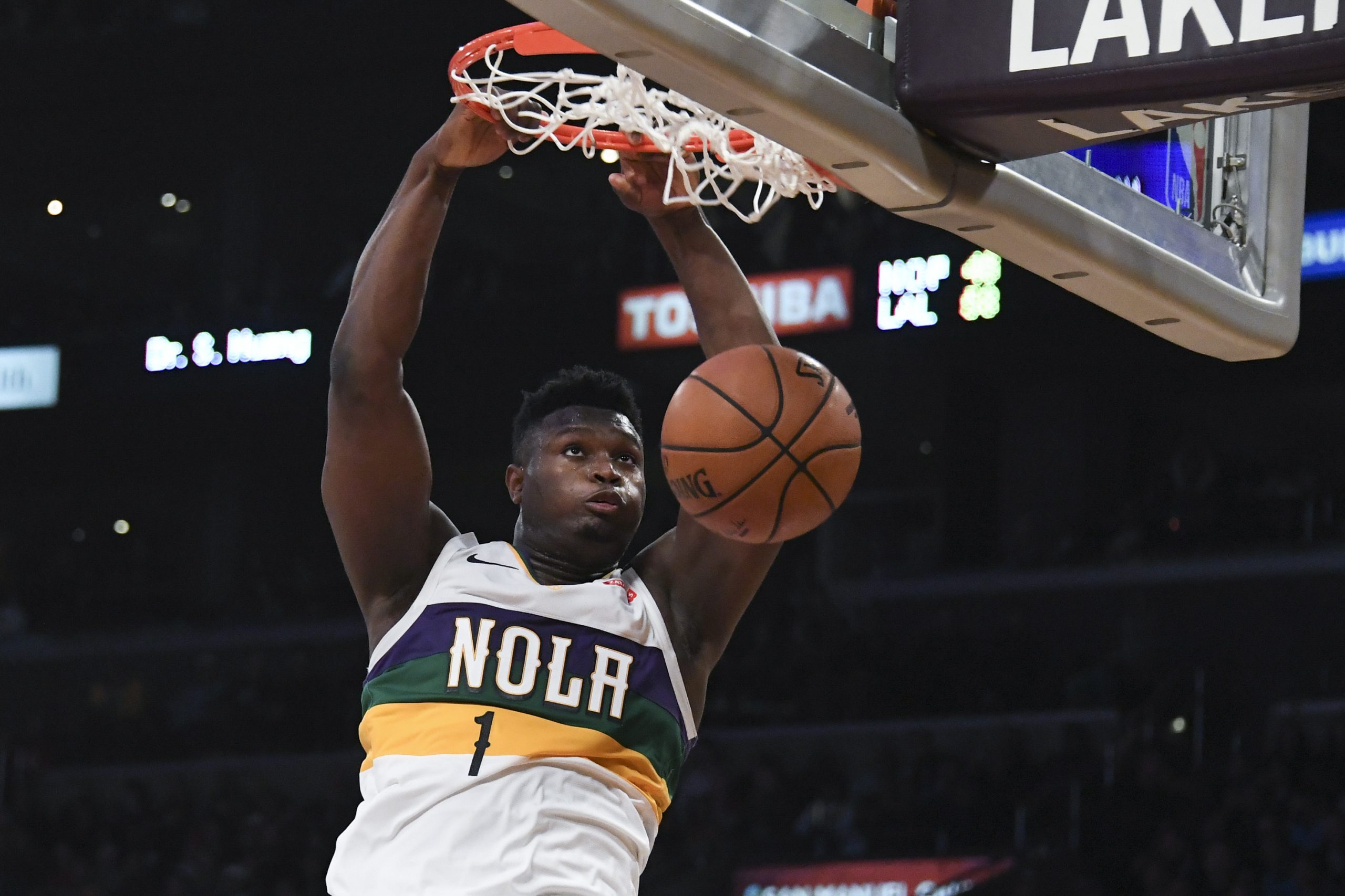 NBA: New Orleans Pelicans at Los Angeles Lakers