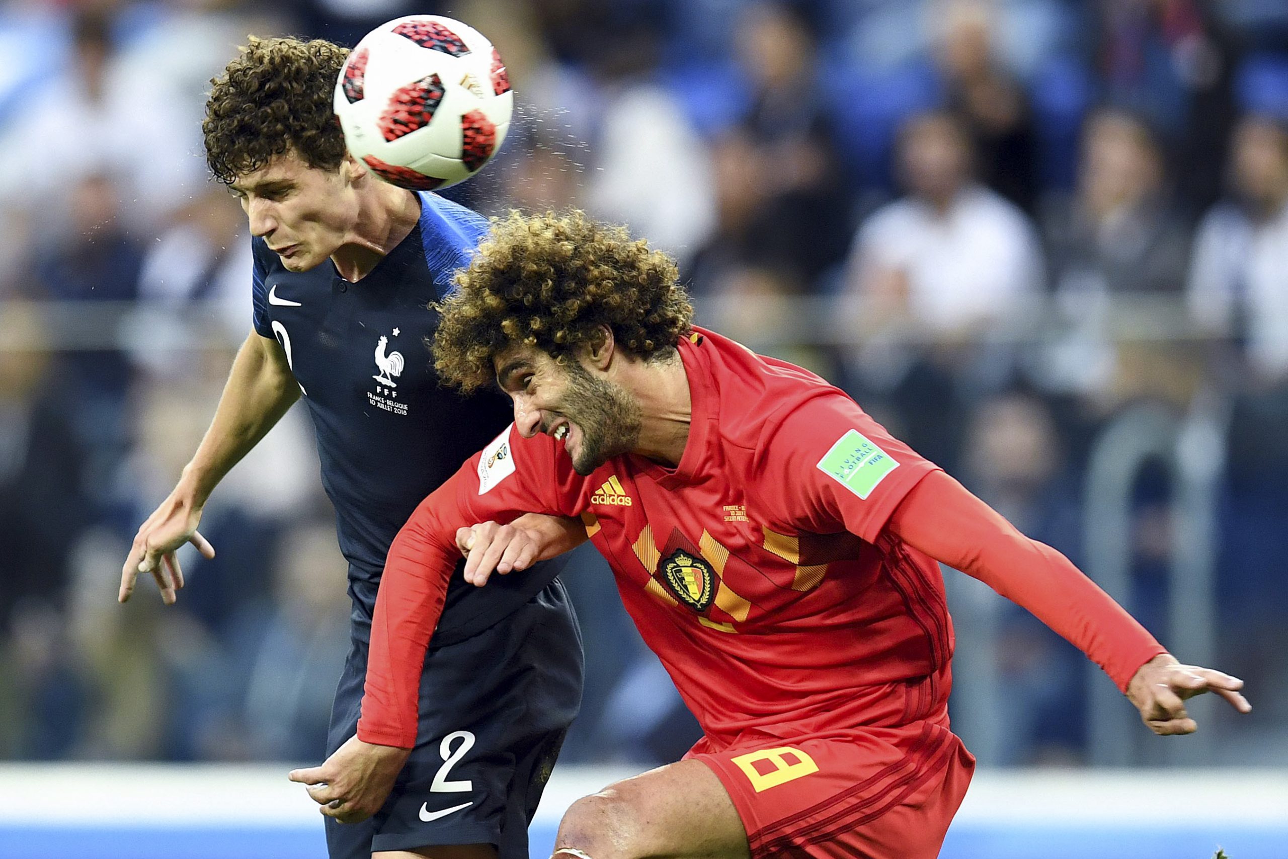 Soccer: World Cup-France vs Belgium