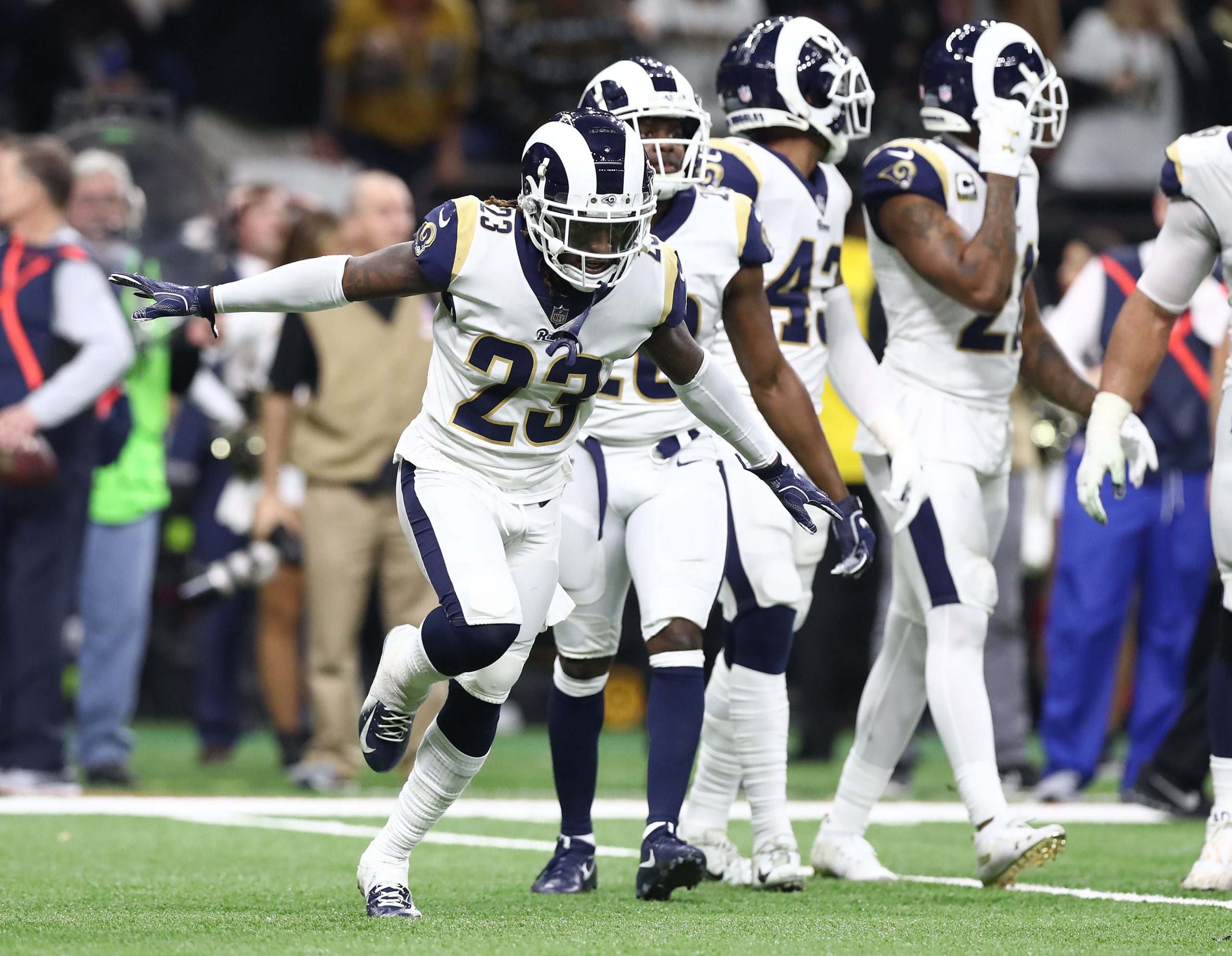 NFL: NFC Championship Game-Los Angeles Rams at New Orleans Saints