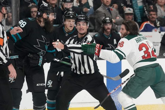 NHL: Minnesota Wild at San Jose Sharks
