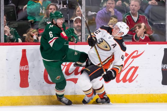 NHL: Anaheim Ducks at Minnesota Wild