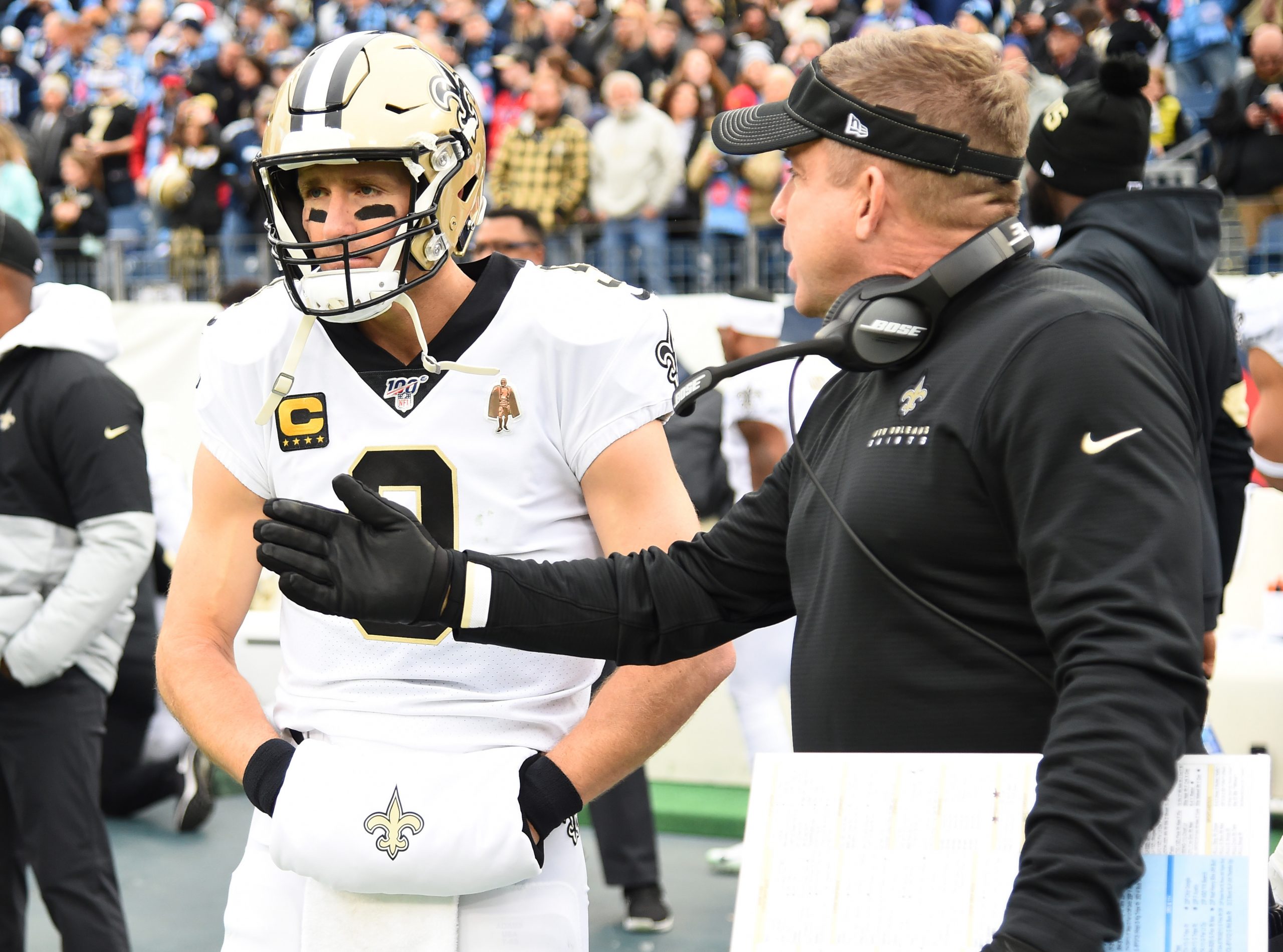 NFL: New Orleans Saints at Tennessee Titans