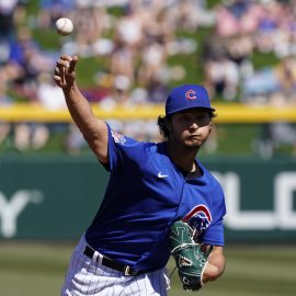 MLB: Spring Training-Milwaukee Brewers at Chicago Cubs