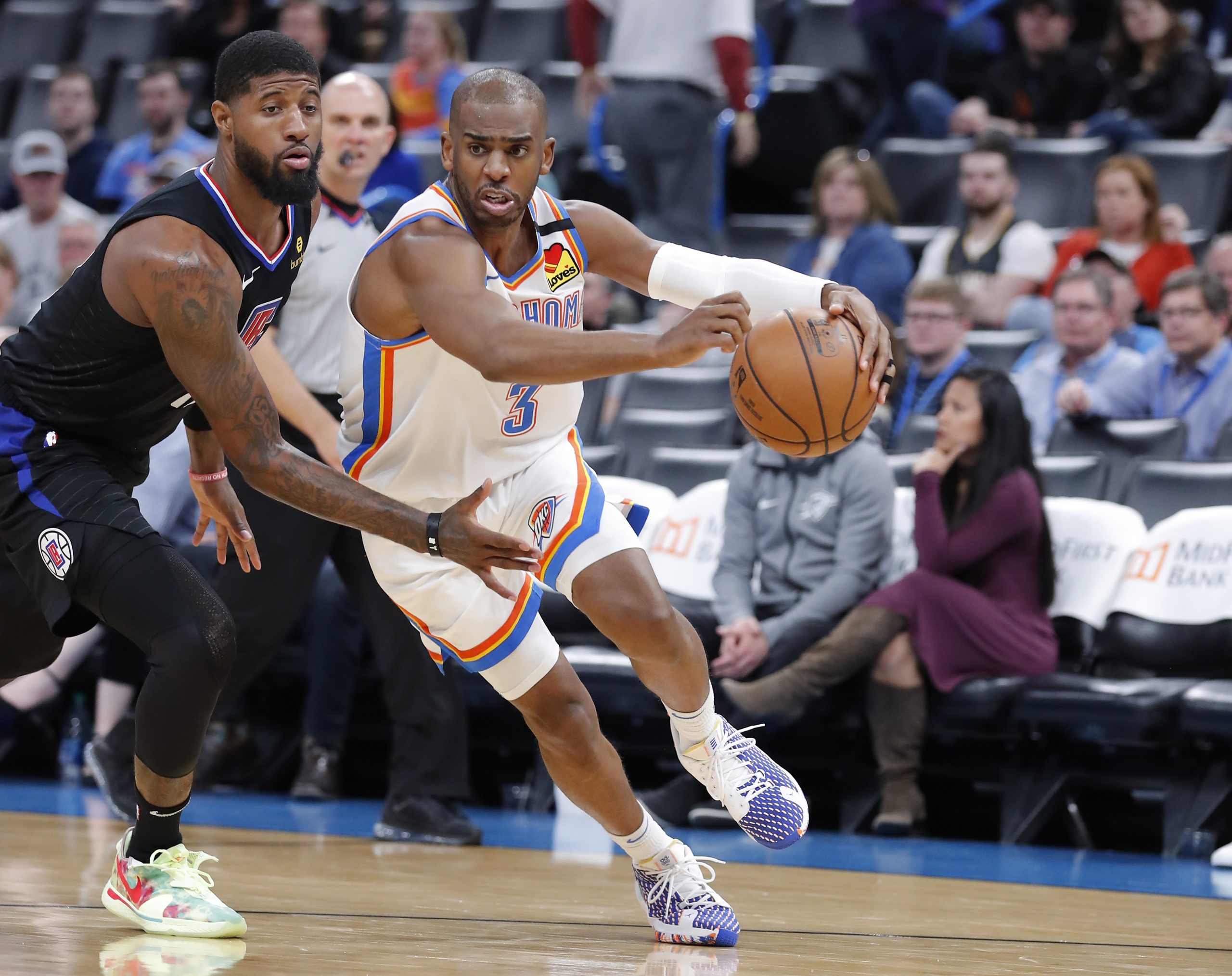 NBA: Los Angeles Clippers at Oklahoma City Thunder