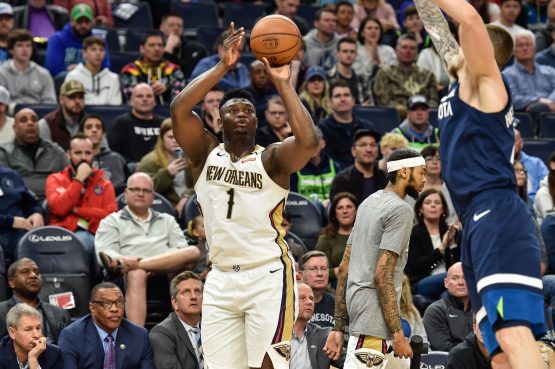 NBA: New Orleans Pelicans at Minnesota Timberwolves