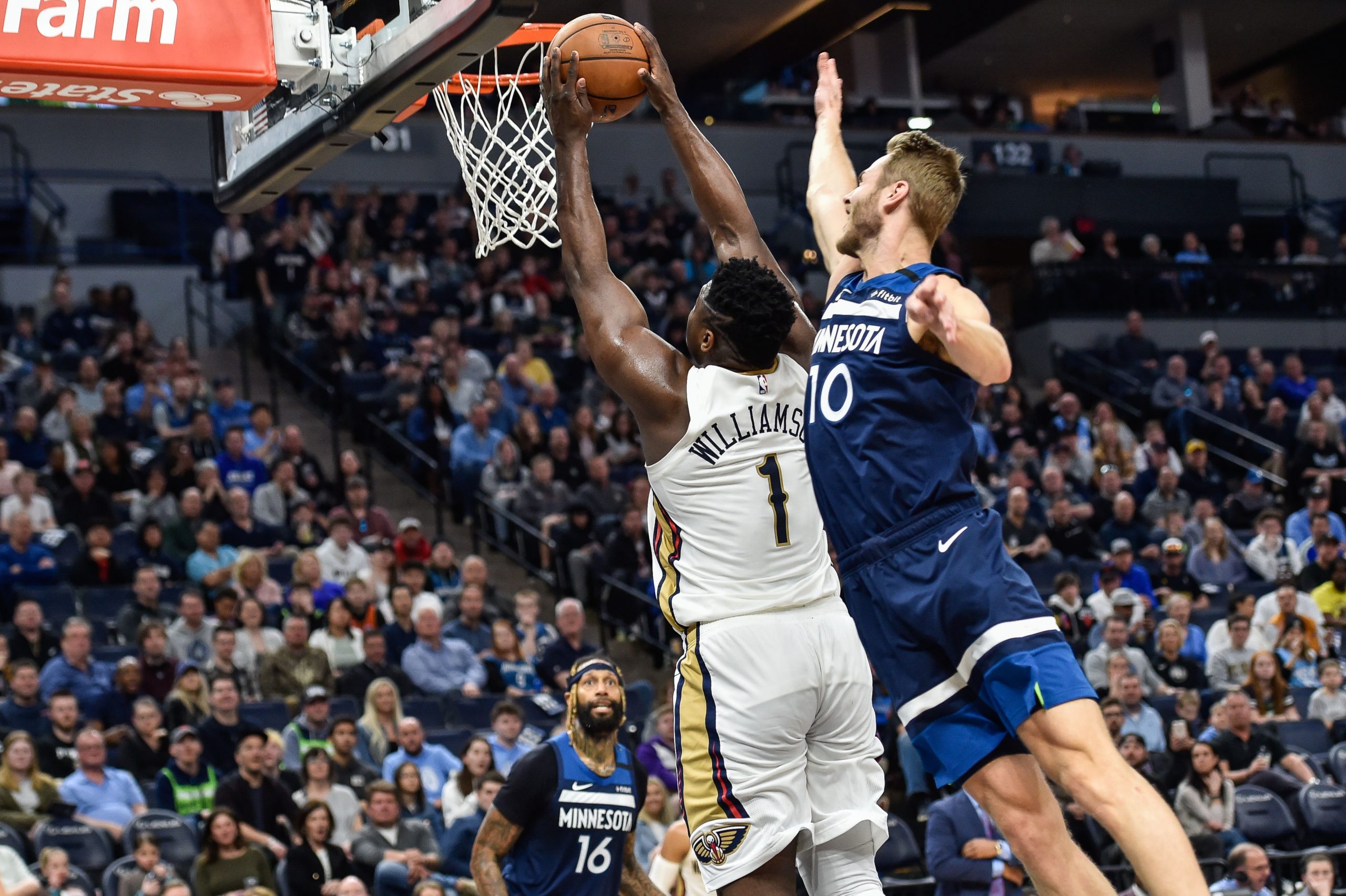 NBA: New Orleans Pelicans at Minnesota Timberwolves