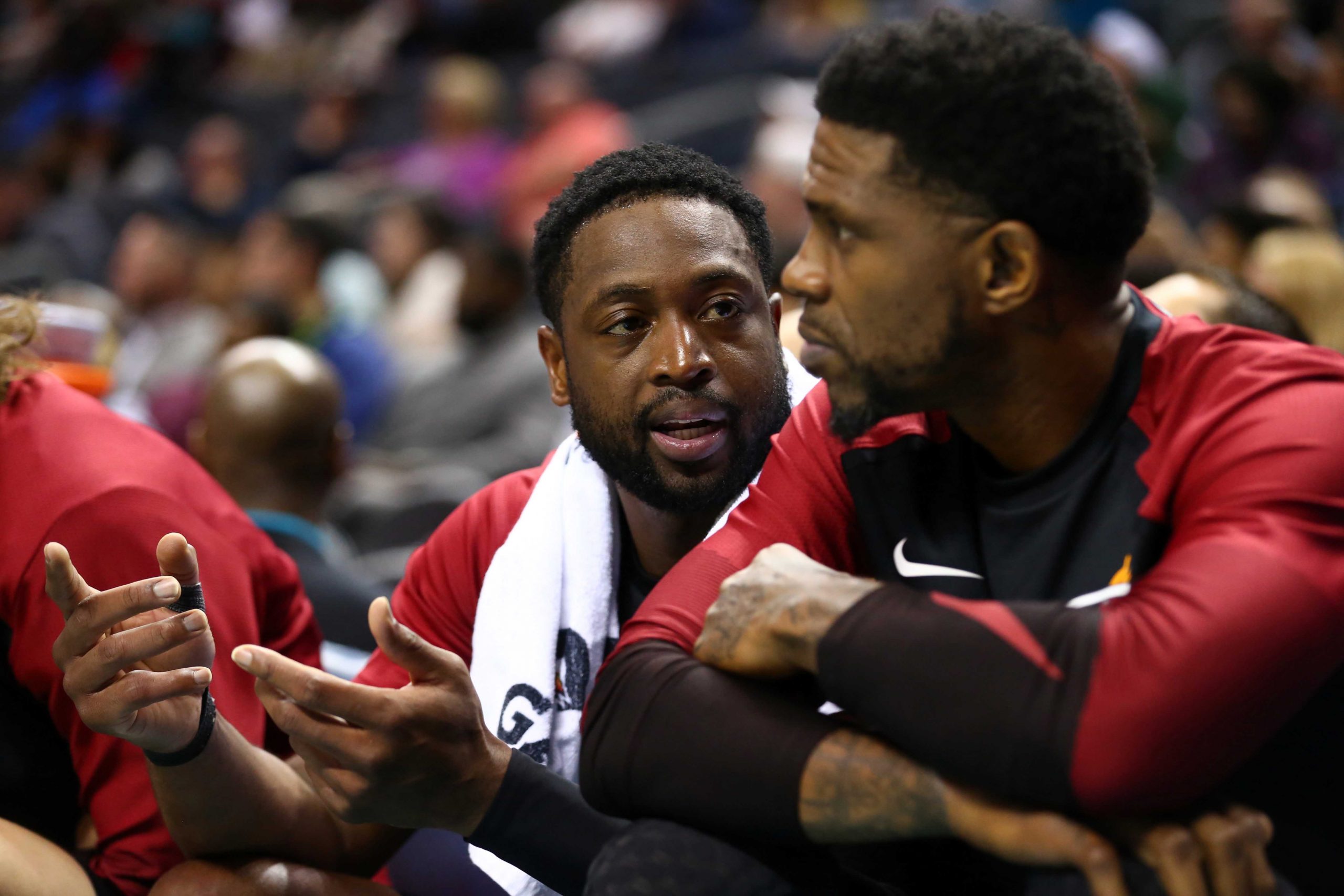 NBA: Miami Heat at Charlotte Hornets