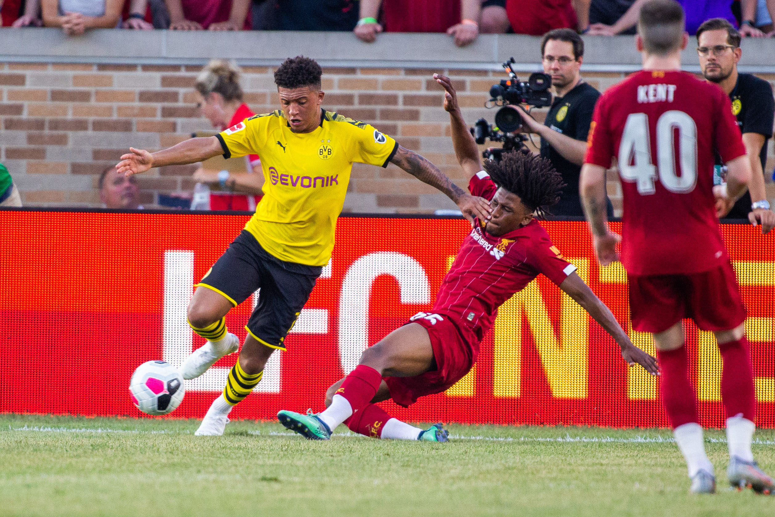 Soccer: Borussa Dortmund at Liverpool