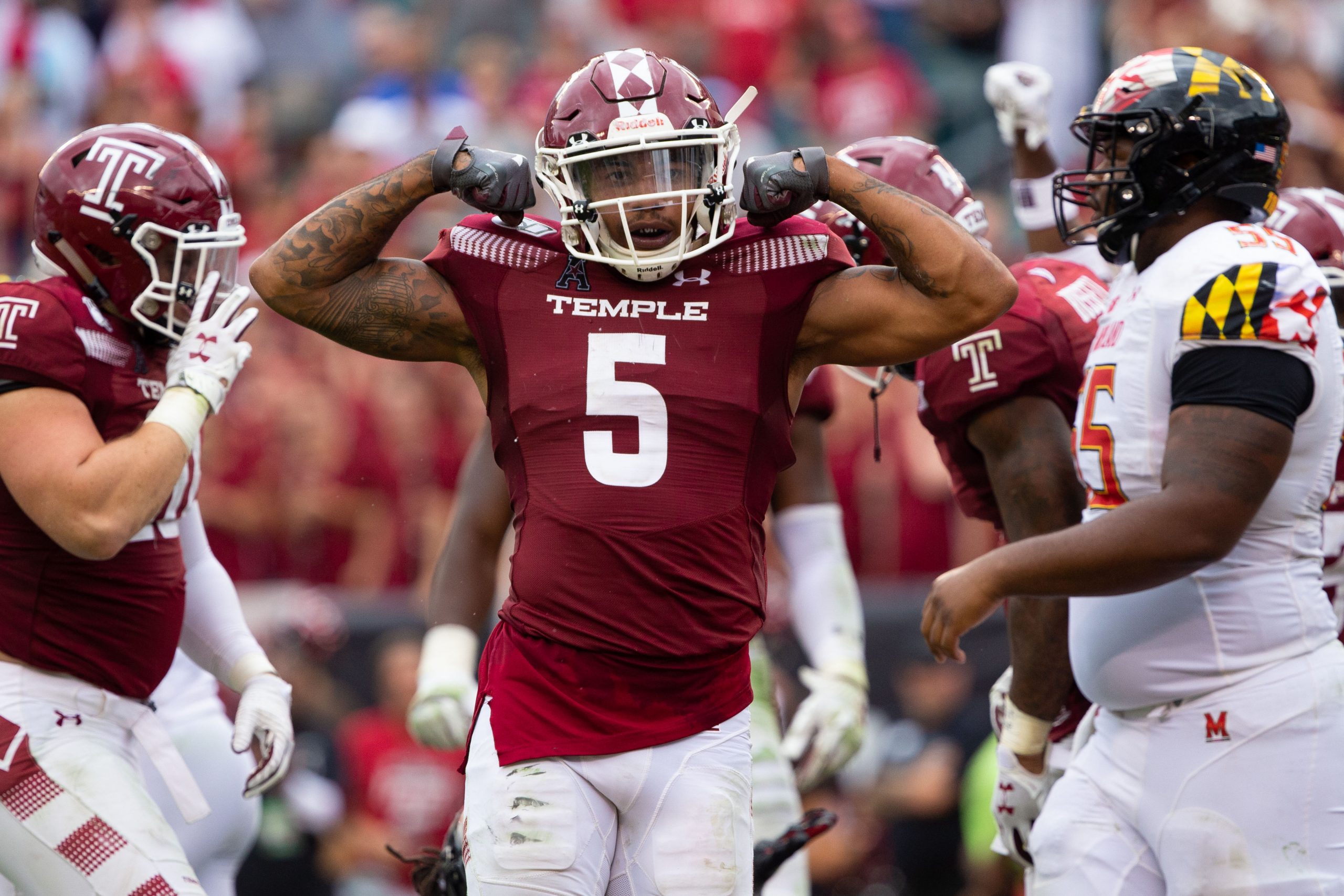 NCAA Football: Maryland at Temple
