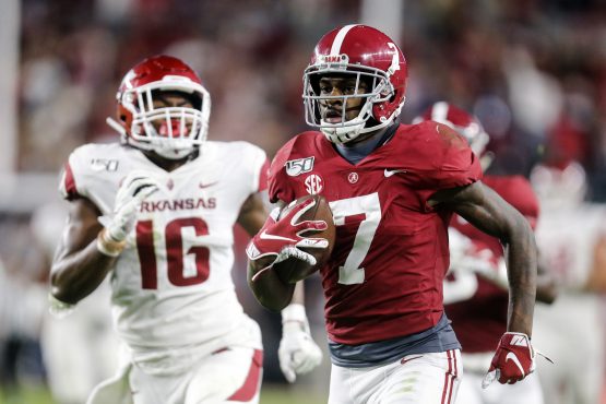 NCAA Football: Arkansas at Alabama