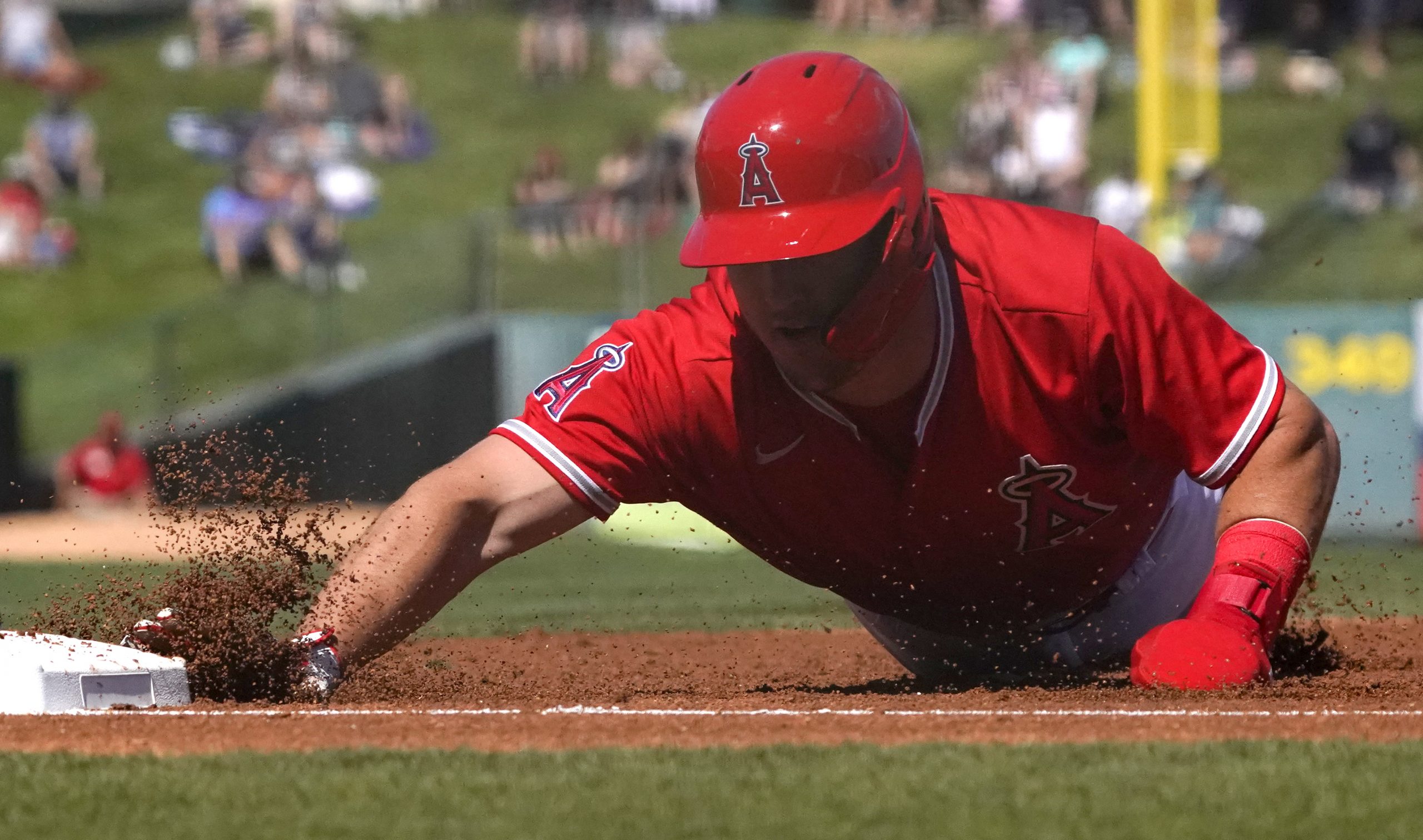 MLB: Spring Training-Seattle Mariners at Los Angeles Angels