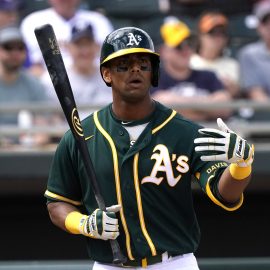 MLB: Spring Training-Milwaukee Brewers at Oakland Athletics