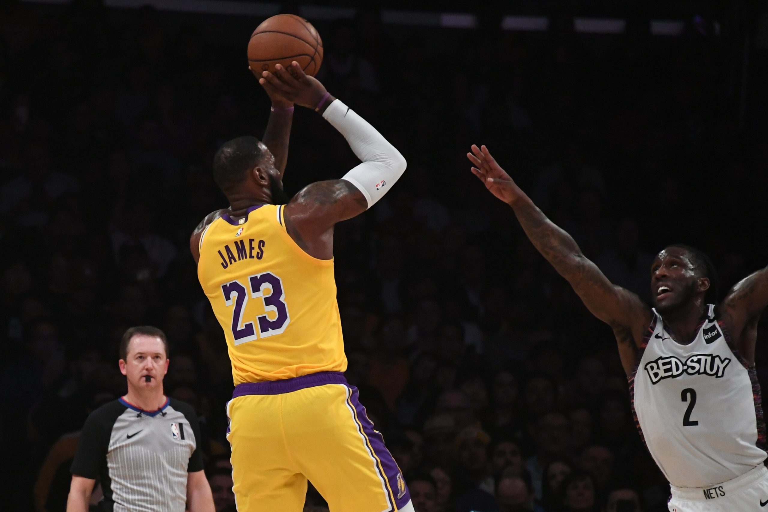 NBA: Brooklyn Nets at Los Angeles Lakers